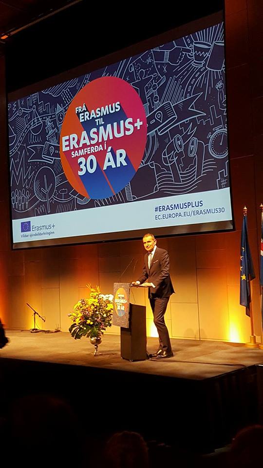 В “Харпе” отметили 30-летие программы Erasmus+