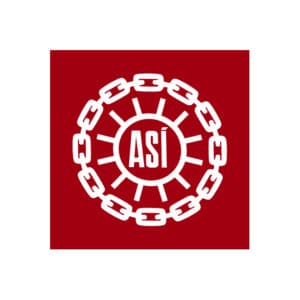 Логотип Исландской конфедерации труда ASÍ