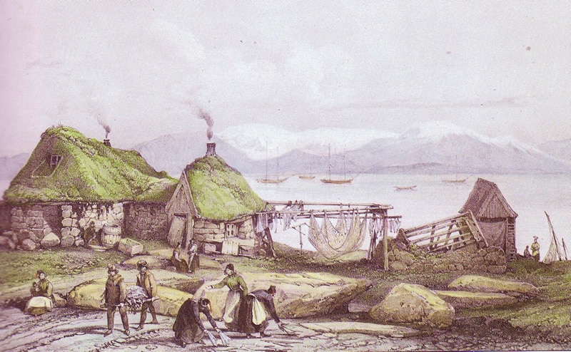 Sjomannsbyli i reykjavik 1836