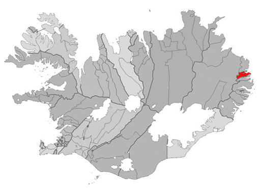 Seydisfjordur map